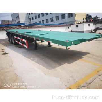 3 Axle Flatbed 40ft Container Semi-Trailer